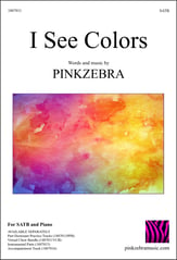 I See Colors SATB choral sheet music cover